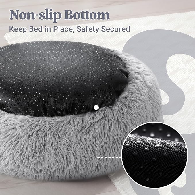 rabbitgoo Calming Dog Bed for Small Medium, 30 inches Pet Bed Machine Washable - Image 7