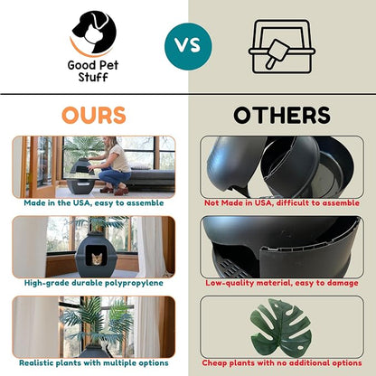 Good Pet Stuff Hidden Litter Box Planter, Decorative Cat Litter Enclosure - Image 5