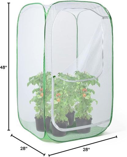 48" Outdoor Mesh Plant Enclosure, Mesh Plant Cover - Image 8