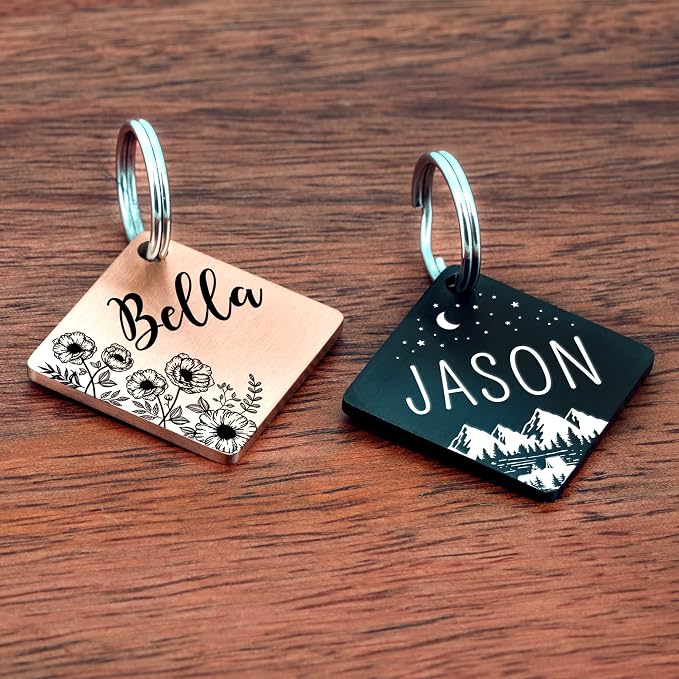 Ultra Joys Stainless Steel Pet ID Tag - Image 2