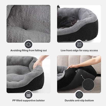 INVENHO Dog Bed Medium Size, Orthopedic Warming Soft Calming Sleeping Durable - Image 7