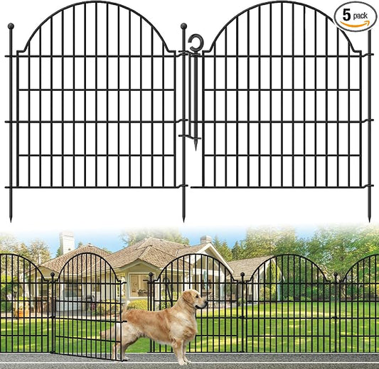 Decorative Metal Garden Fence by Blingluck