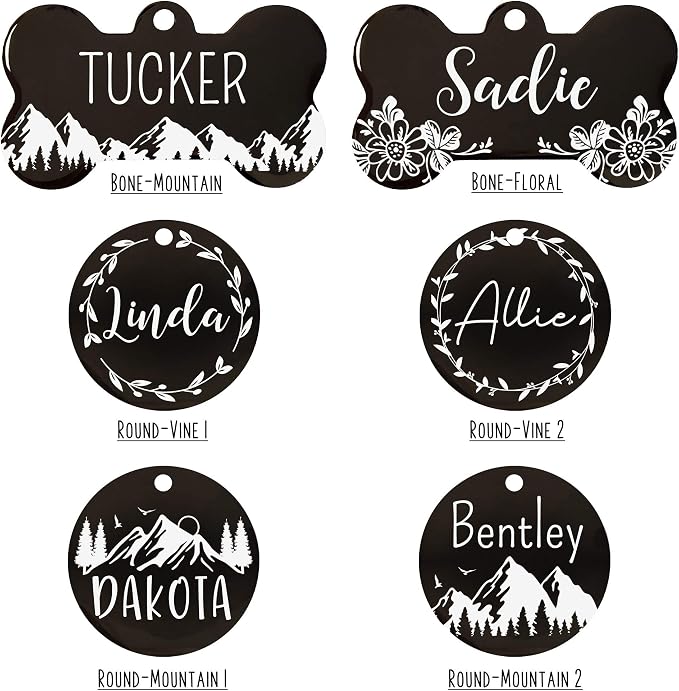 Ultra Joys Stainless Steel Pet ID Tags - Image 4