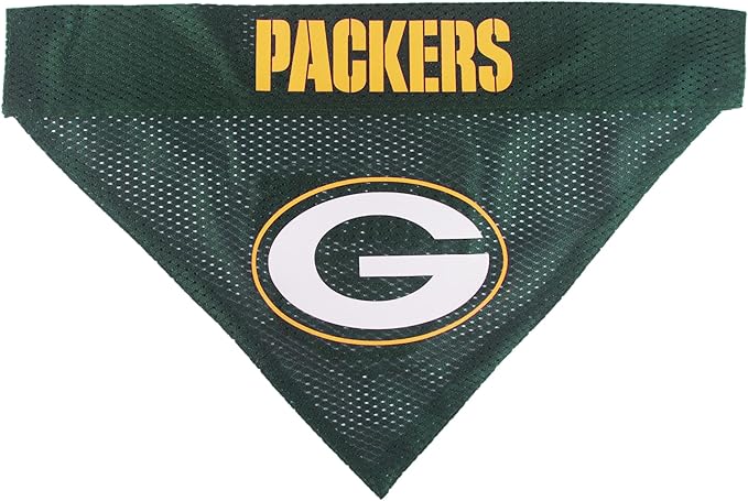 Pets First NFL Green Bay Packers Reversible Bandana Size XX-Large - Image 2