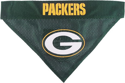 Pets First NFL Green Bay Packers Reversible Bandana Size XX-Large - Image 2
