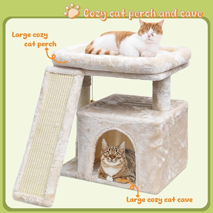 Small Cat Tree for Indoor Cats, Cat Tower - Image 2
