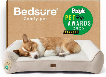 Bedsure SupportMax™ Orthopedic Dog Bed Medium Size Dog by BEDSURE