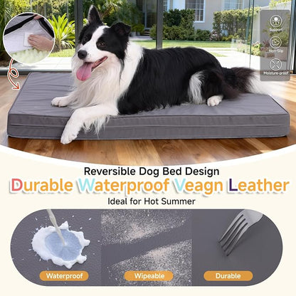 XXL Dog Bed for Large Dogs, Waterproof XXL Dog Crate Pad - Image 4