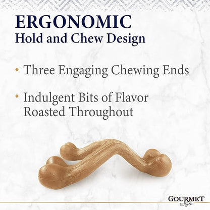 Nylabone Gourmet Style Wishbone Strong Chew Toy - Image 2