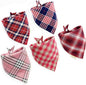Savier 5PCS Dog Bandanas with Button by Unknown