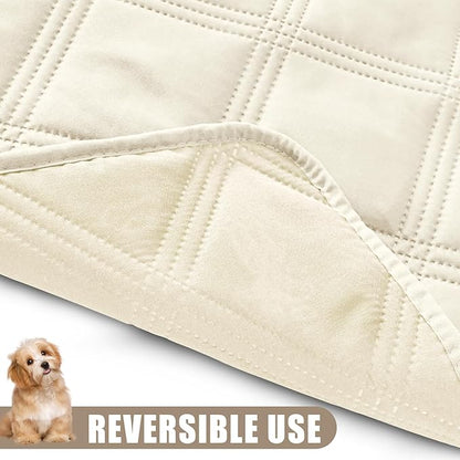 Smiry Waterproof Dog Bed Cover Blanket 40x80, Soft Reversible Pet Blanket - Image 3