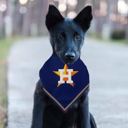Pets First MLB Houston Astros TIE Bandana, Large/X-Large. Dog Bandana Scarf Bib - Image 6
