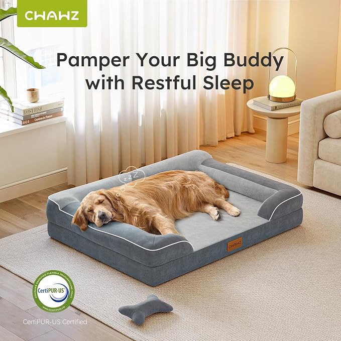 Dog Beds for Large Dogs, Orthopedic Dog Bed - Image 5