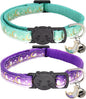 2 Pack Breakaway Cat Collar by Giecooh