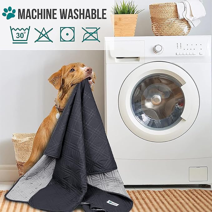 PetAmi Waterproof Couch Cover for Dogs, Reversible Furniture Cover Sofa - Image 8