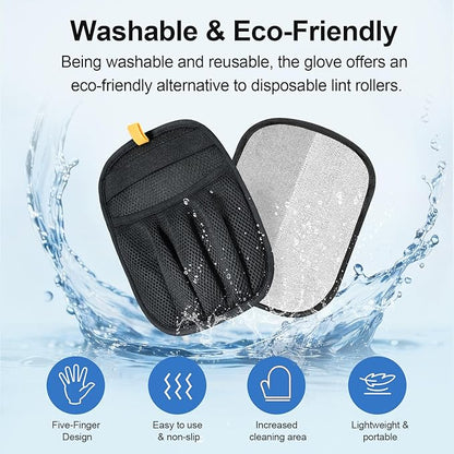 Pet Hair Removal Tool for Cats & Dogs, 2025 New Upgraded Electrostatic Gloves - Image 6