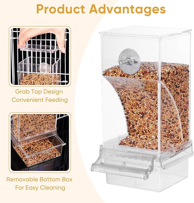 Bird Water Dispenser, Automatic Bird Feeder - Image 4