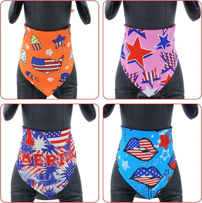 30 Pack Independence Day Dog Bandanas Bulk - Image 4