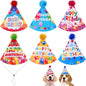 6pcs/Pack Dog Birthday Hats Party Hats by JpGdn