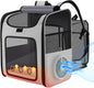 Cat Backpack Carrier with Built-in Cooling Fan & Heating Pad, Expandable Pet by Unknown