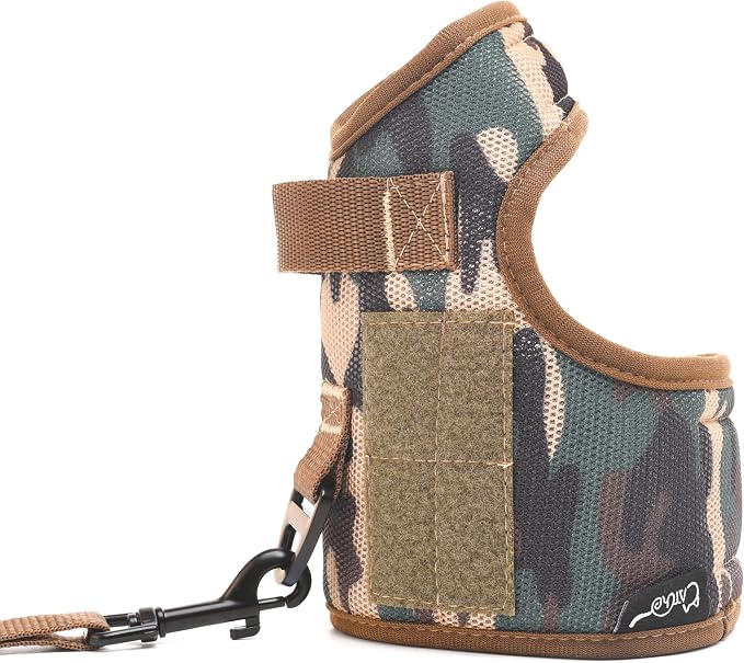 Tactical Cat Harness and Leash for Walking Escape Proof Breathable Mesh Fabric - Image 9