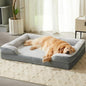 Orthopedic Dog Bed for Medium Dogs, Egg Crate Foam Bed for Medium Dogs by LEXTRO