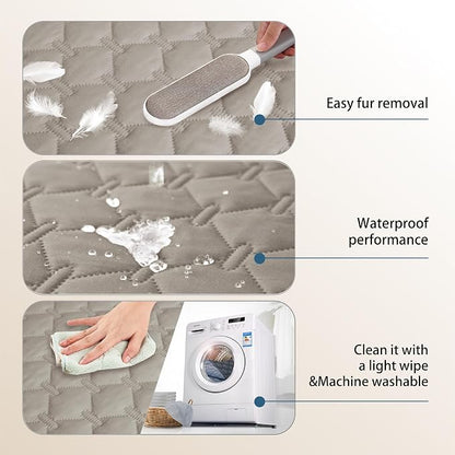 gogobunny 3X Stronger Waterproof Pet Blanket, Scratch Proof Furniture Protector - Image 7