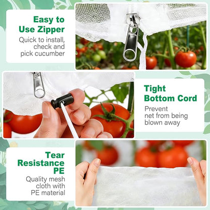 3 Pack Garden Bird Netting Plant Cover - Image 7