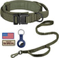 DAGANXI Tactical Dog Collar, Adjustable Military Training Nylon Dog Collar by DAGANXI