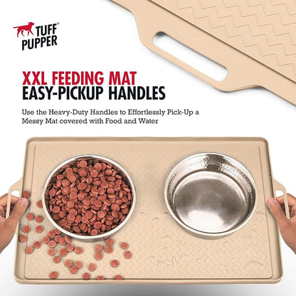 Tuff Pupper 22x16 Medium Dog Feeding Mat - Image 3