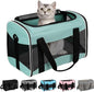 Cat Carrying Case Pet Dog Carrier Soft-Sided Cat Bag Airline Approved, Pet by home