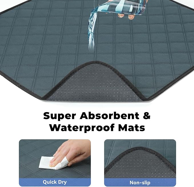 Dog Cat Playpen with Washable Pee Pad, Puppy Pet Playpen Indoor - Image 6