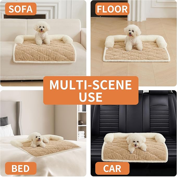 HAOMAIJIA Dog Couch Bed for Medium Dogs, Non Slip Pet Couch Covers for Sofa - Image 6