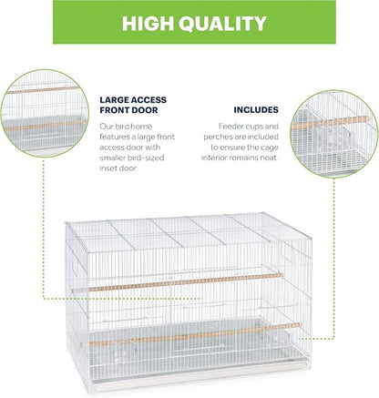 Prevue Pet Products Flight Cage Metal Steel Bird Crate, Home Crate - Image 3