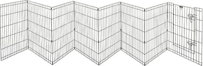 Dog Playpen - Foldable Metal Exercise Puppy Play Pen - Indoor/Outdoor Pen with - Image 4