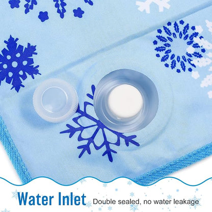 Upgrade Dog Cooling Mat Portable Water Injection Pet Cooling Pad Summer Self - Image 3