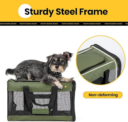 Cat Carrier Airline Approved, Soft-Sided Dog Carrier - Image 8