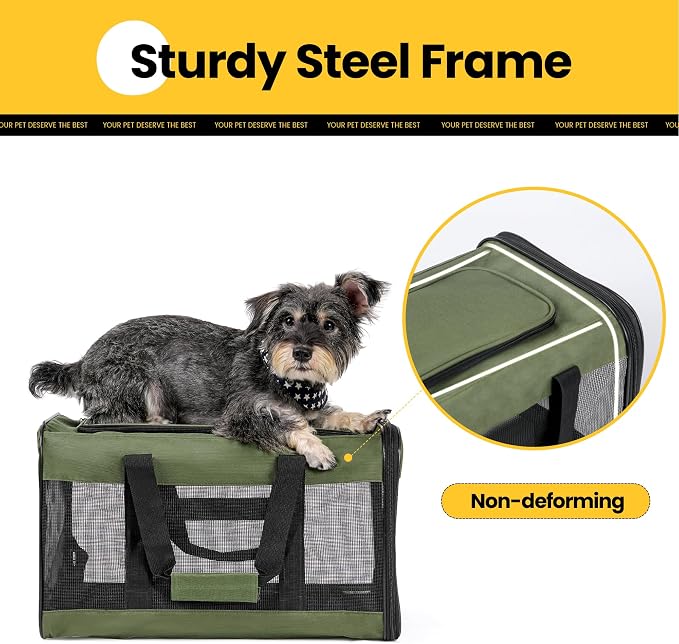 Dog Carrier Soft Sided, Large Cat Carrier - Image 8