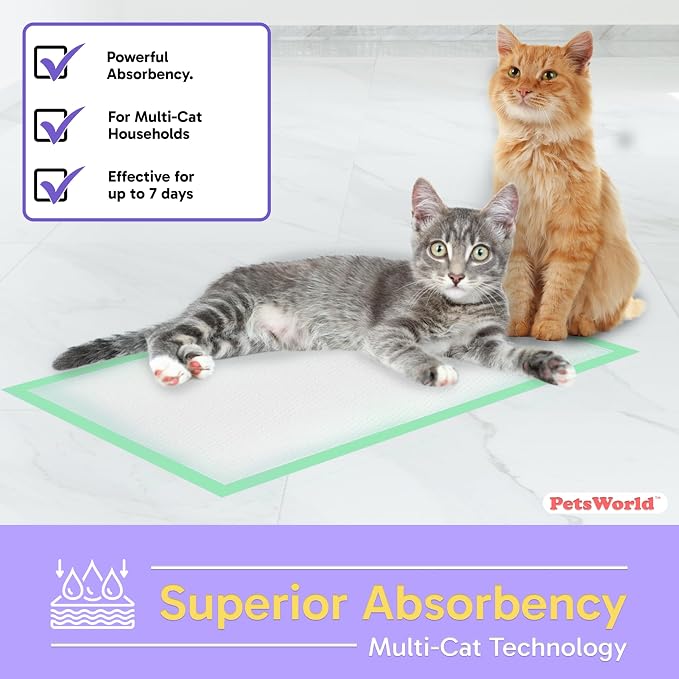 PetsWorld Universal Fit Multi-Cat Pad Refills - Image 5
