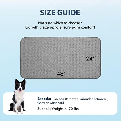 MICROCOSMOS Summer Cooling Mat & Sleeping Pad- Water Absorption Top, Materials - Image 7