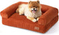 FUKUMARU Dog Couch Bed, Corduroy Cozy Cat Bed by FUKUMARU