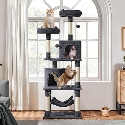 Yaheetech 70.5in Cat Tower - Image 2