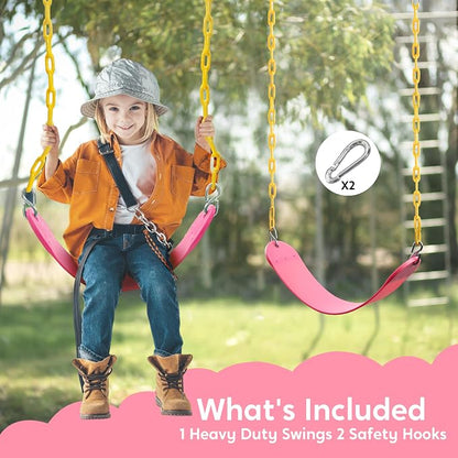 TURFEE Swings for Outdoor Swing Set -SwingSeat Replacement Kits - Image 2