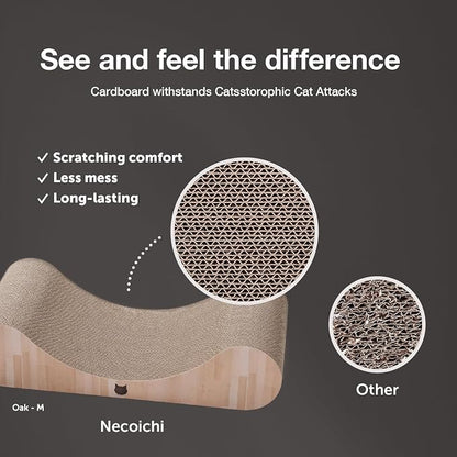 Necoichi Cardboard Cat Scratcher Bed - Image 7