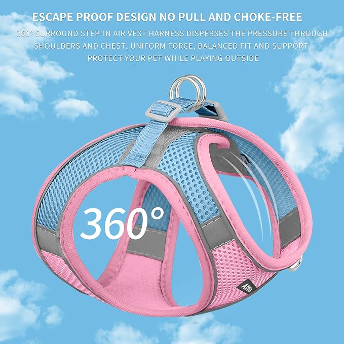 AIITLE Step in Dog Harness and Leash Set - Image 8