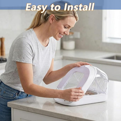 Front Cover Compatible with SureFeed Microchip Pet Feeder – Anti-Theft Barrier - Image 4