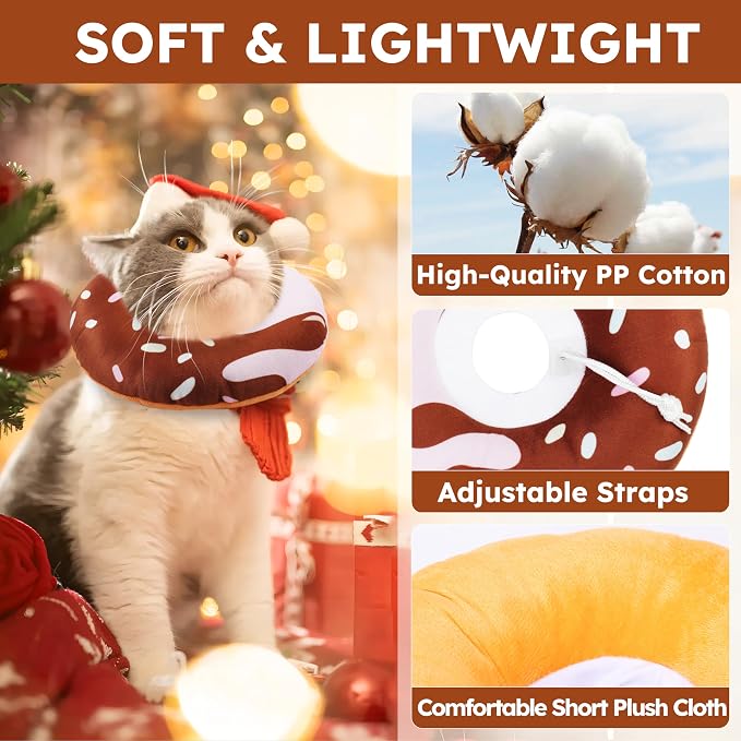 Cat Cone Collar Soft, Cat Recovery Collars - Image 3