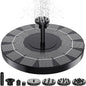 2.5W Solar Bird Bath Fountain Pump, Solar Fountains, Solar Powered Water by Unknown