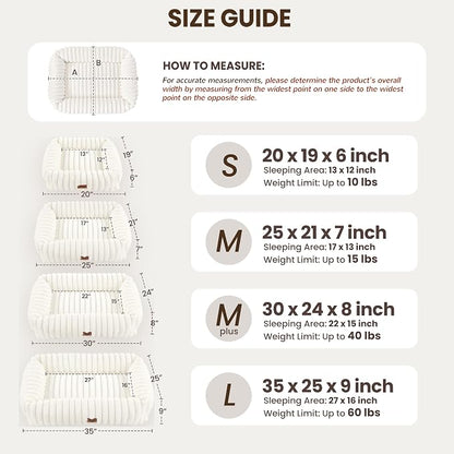 Washable Dog Bed for Small Medium Dogs - Image 3