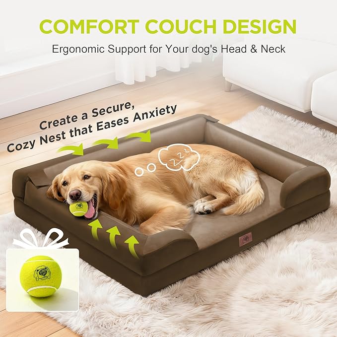 Extra Large Dog Bed, Orthopedic XL Washable Bed - Image 7